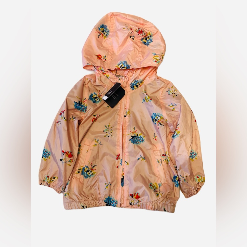 Baby Gap Pink Floral Jacket - Size 4